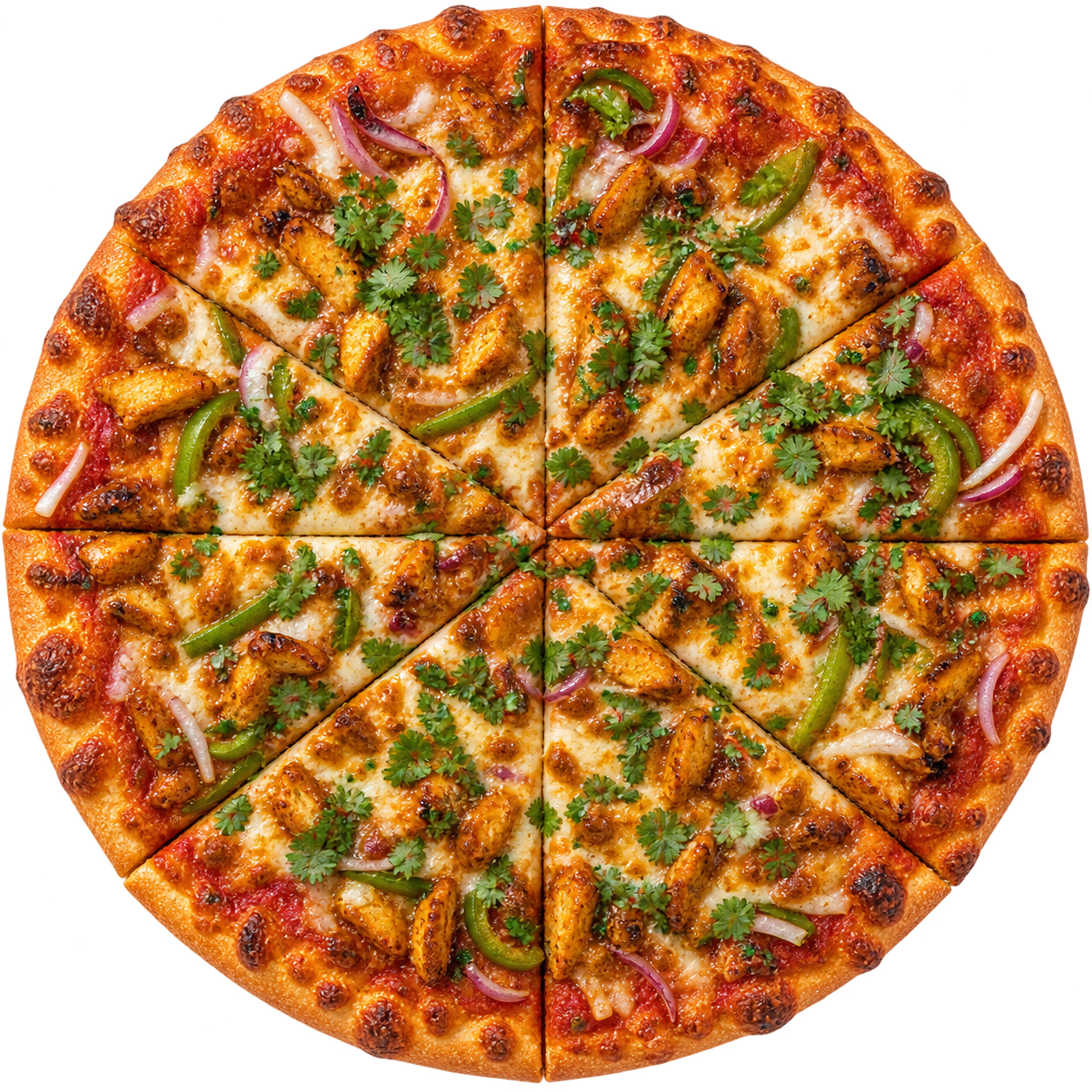 Satay Chicken Pizza